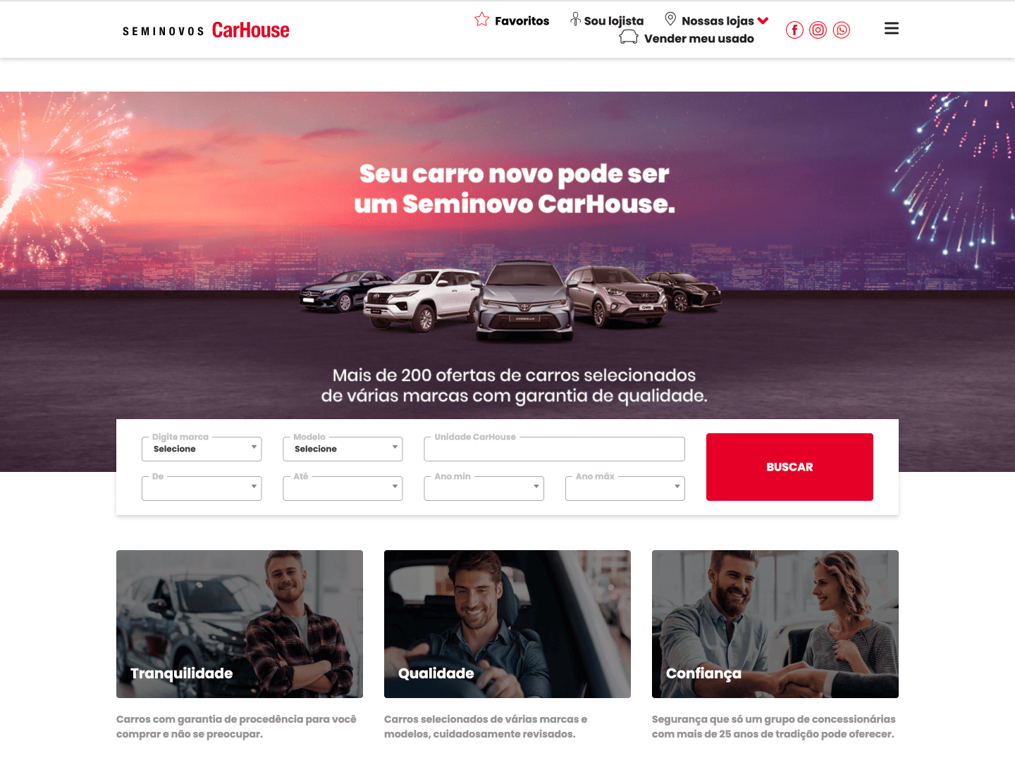 CarHouse Seminovos: Alta Performance e SEO para Geração de Leads no Mercado Automotivo - 