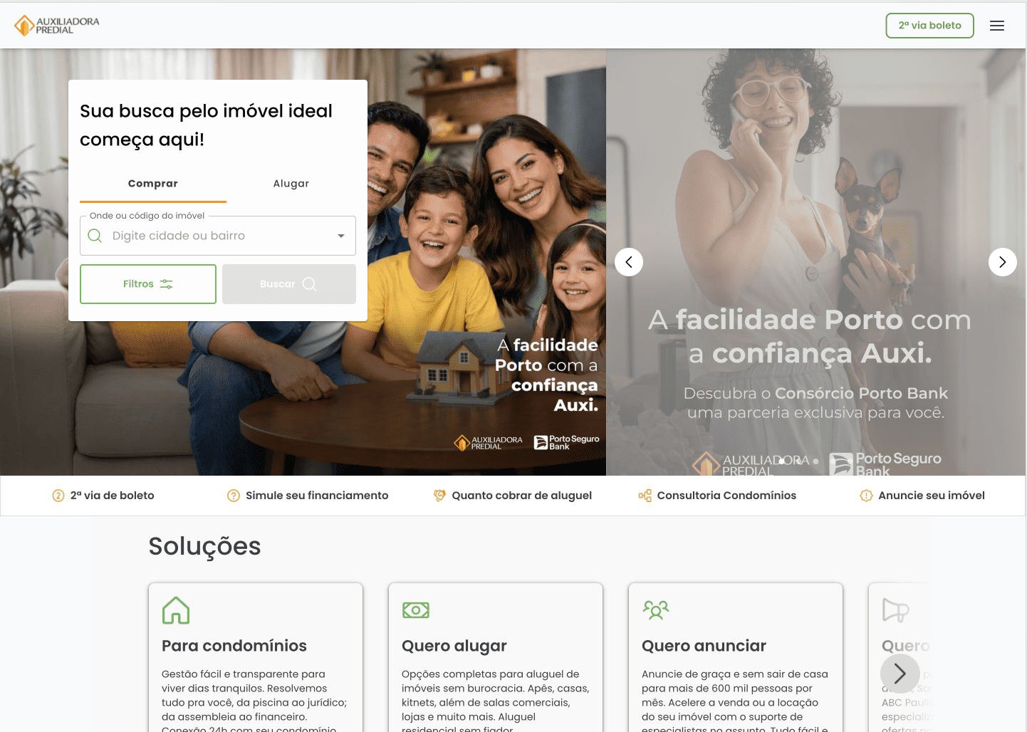 Auxiliadora Predial: Performance Digital para Geração de Leads no Mercado Imobiliário - 