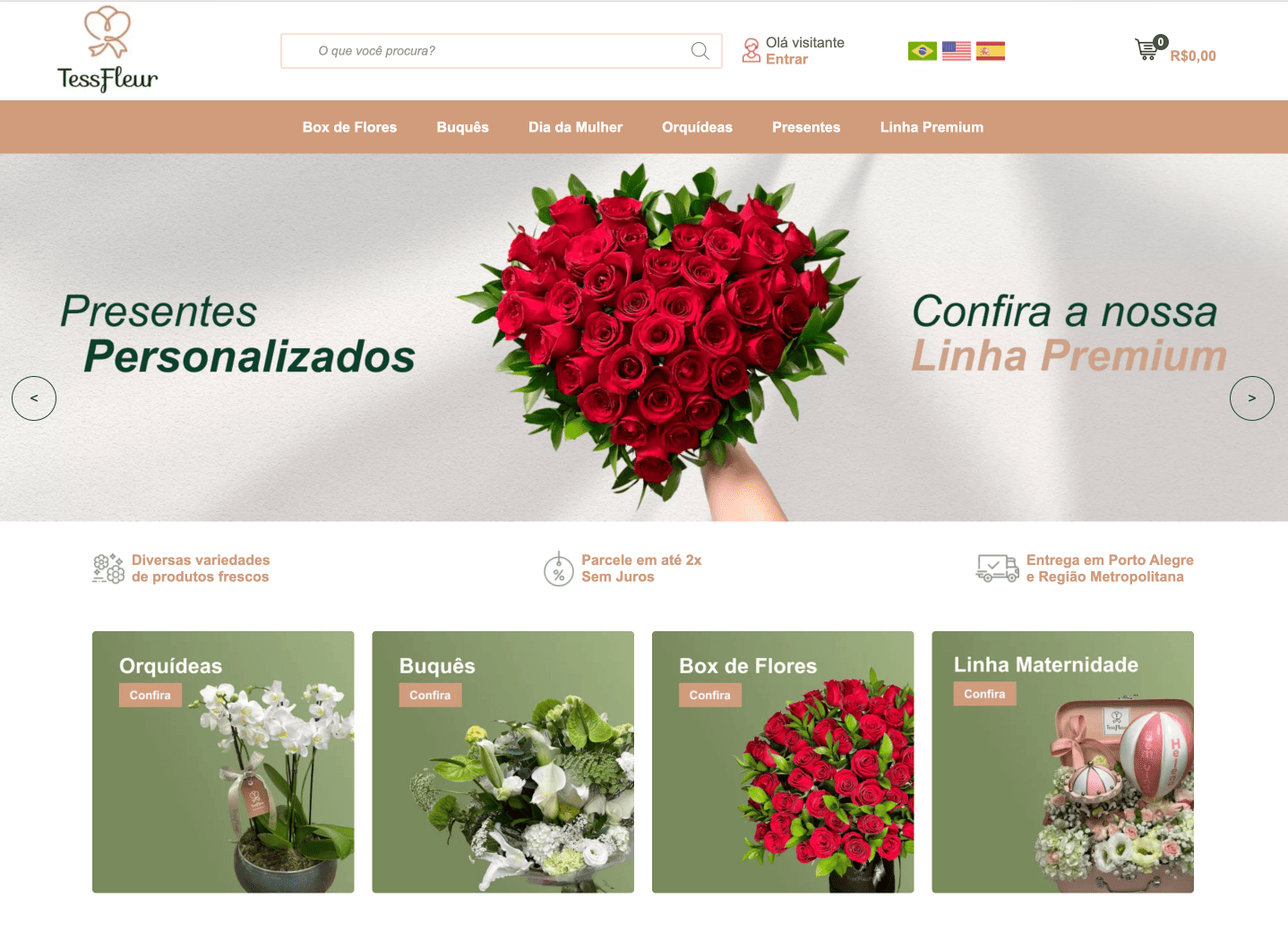 TessFleur: Google Ads e Geração de Leads para Floricultura - 